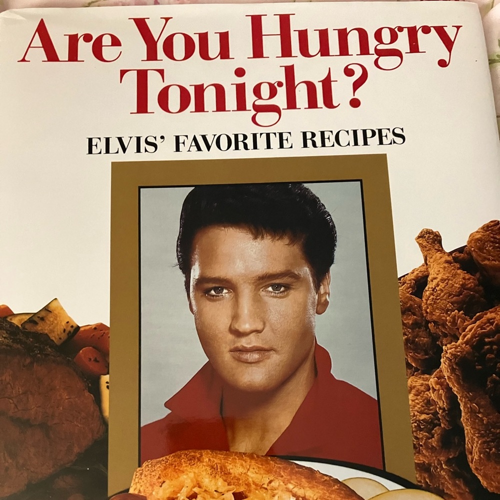 Beautiful Elvis cookbook. Lots of pictures and recipes